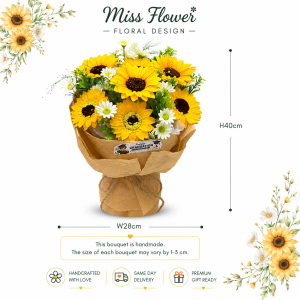 AF01 - Sunny Harvest ~ Artificial & Soap Flower 仿真&香皂花
