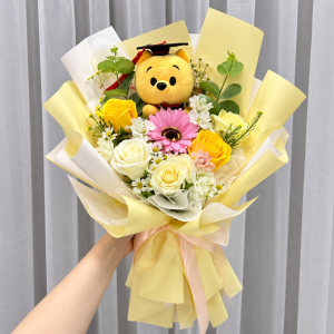 SPG07 - Shining Winnie -- Soap Flower 香皂花
