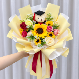 SPG05 - Harvest Sunset -- Artificial & Soap Flower 仿真&香皂花