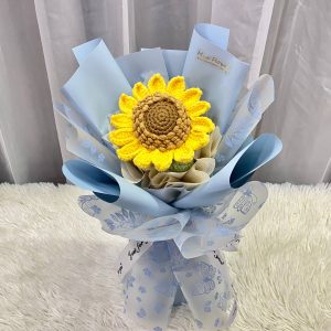 CRF11 - Sunlit Threads ~ Crochet Flower 针织花
