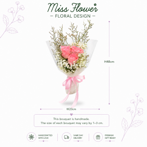 RS78 - Pink Perfection ~ Fresh Flower 鲜花