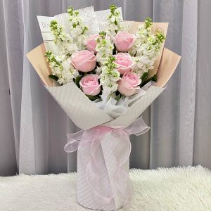 RS79 - Swan Kiss ~ Fresh Flower 鲜花