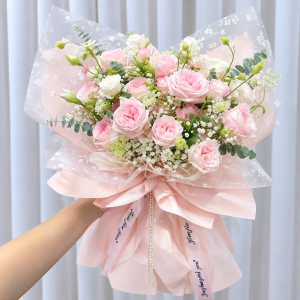 RS87 - Pink Whisper ~ Fresh Flower 鲜花