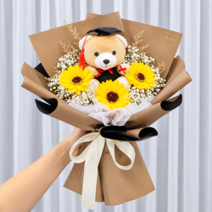 SPG15 - Bear Blooms ~ Soap Flower 香皂花