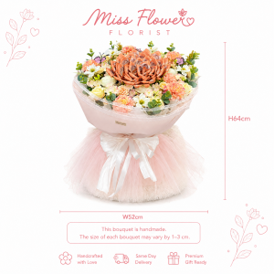 MN10 - Pink Treasure ~ Soap Flower 香皂花