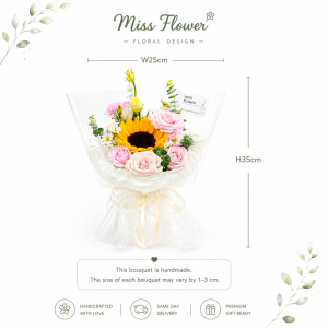 SF21 - Candlelight Bloom ~ Fresh Flower 鲜花
