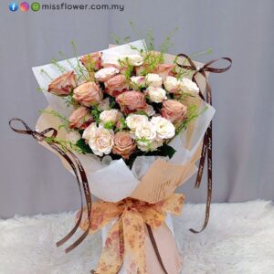 RS115 - Caramel Crush ~ Fresh Flower 鲜花
