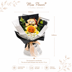 CRFG08 - Happy Threads ~ Crochet Flower 针织花
