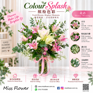 VF06 - Colour Splash ~ Fresh Flower 鲜花