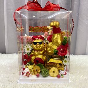 OTF60 - Prosperity Glow Pot ~ Artificial Flower 仿真花