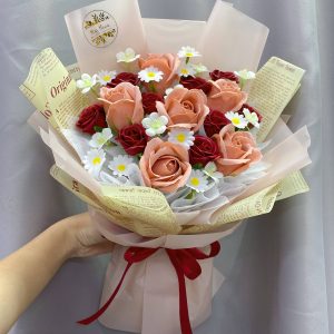 SRS87 - Gloden Whisper ~ Soap Flower香皂花
