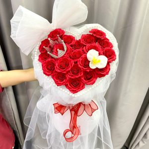 SRS88 - Crimson Love ~ Soap Flower香皂花