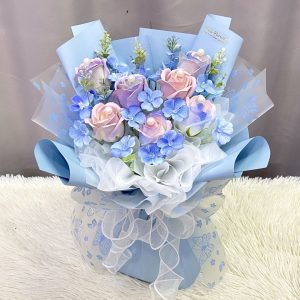 SRS92 - Blue Fairy Tale ~ Soap Flower香皂花