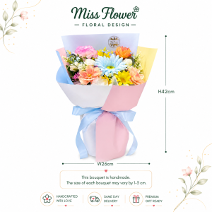 AF09 - Pastel Symphony ~ Artificial Flowers 仿真花