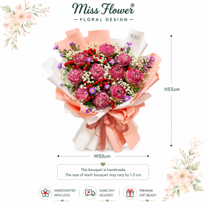 LT01 - Lotus Kiss ~ Fresh Flower 鲜花