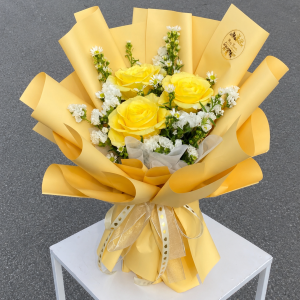 RS45 - Buttercream Sunshine ~ Fresh Flower 鲜花