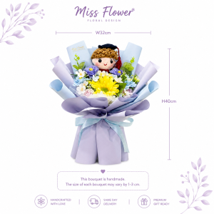 CRF13 - The Class of Forever ~ Crochet Flower 针织花