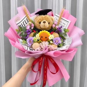 CRFG12 - Tomorrow Starts Here ~ Crochet Flower 针织花