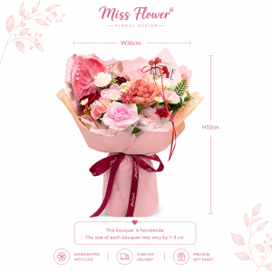 AF28 - Lady Rosabelle ~ Artificial Flowers 仿真花