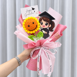 CRFG04 - Wisdom Bloom ~ Crochet Flower 针织花