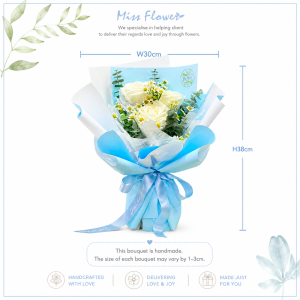 RS17 - Bleu de Rêve ~ Fresh Flower 鲜花