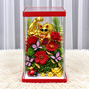 OTF28 - Power Paw Prosperity ~ Artificial Flower 仿真花