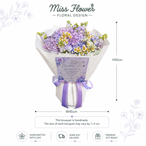 HYD02 - Hydrangea Fields ~ Fresh Flower 鲜花