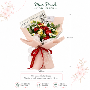 AF19 - Rosé Passion ~ Artificial Flowers 仿真花
