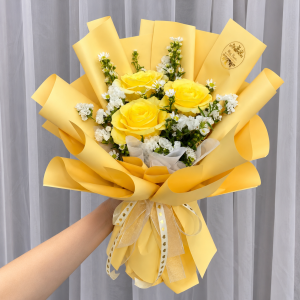RS45 - Buttercream Sunshine ~ Fresh Flower 鲜花