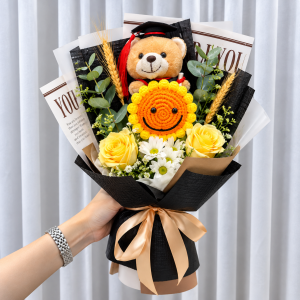 CRFG01 - Summit Bloom -- Crochet Flower 针织花
