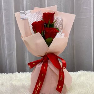 RS138 - Three-Line Love Letter  ~ Fresh Flower 鲜花