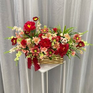 HW04 - Rosewood Elegance ~ Artificial Flower 仿真花