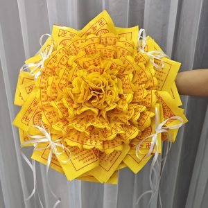 QM34 - 莲开彼岸· 往生钱花束