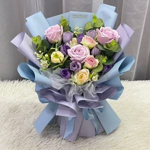 SRS96 - Violet Horizon ~ Soap Flower 香皂花