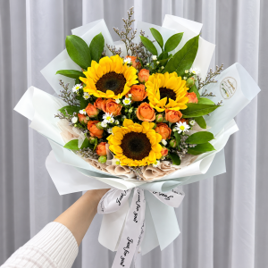 SF31 - Sunfire Bloom ~ Fresh Flower 鲜花