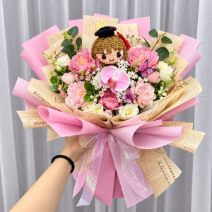 CRFG17 - Ever Upward  ~ Artificial & Crochet Flower 仿真&针织花
