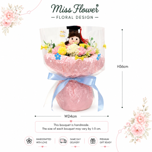 AFG09 - Little Celebration ~ Artificial & Crochet Flower 仿真&针织花