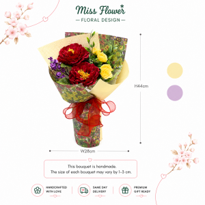 AF35 - Nyonya Garden ~ Artificial Flowers 仿真花