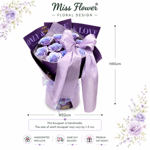 SRS98 - The Grand Bow ~ Soap Flower 香皂花