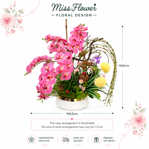 VAF03 - Zen Orchid ~ Artificial Flower 仿真花