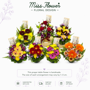 PTF09 - Floral Blessing · 福缘供 ~ Fresh Flower 鲜花