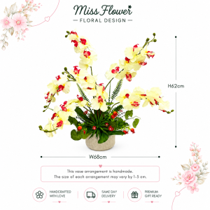 VAF04 - Maison Orchidée ~ Artificial Flower 仿真花