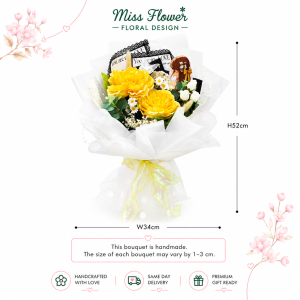 AF32 - Papillon Blanc ~ Artificial Flowers 仿真花