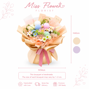 AF46 - Pastel Whimsy ~ Artificial Flowers 仿真花