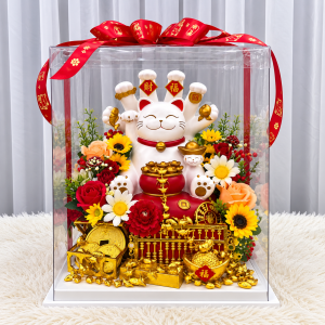 OTF65- Golden Prosperity ~ Soap & Artificial Flower 仿真&香皂花