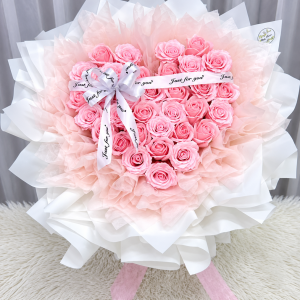 SRS90-Blush Bloom ~ Soap Flower 香皂花