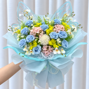 SRS110-Butterfly Romance ~ Soap Flower 香皂花