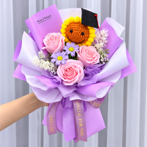 SPG32– Bright Future ~ Soap & Crochet Flower 香皂&针织花