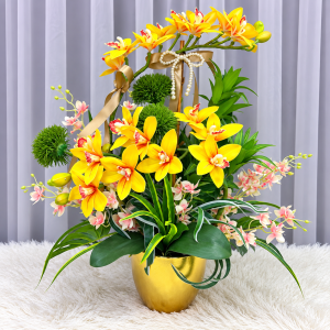OTF92-Golden Horizons Basket~ Soap & Artificial Flower 仿真&香皂花