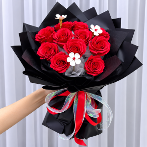 SRS115- Blushing Velvet ~ Soap Flower 香皂花